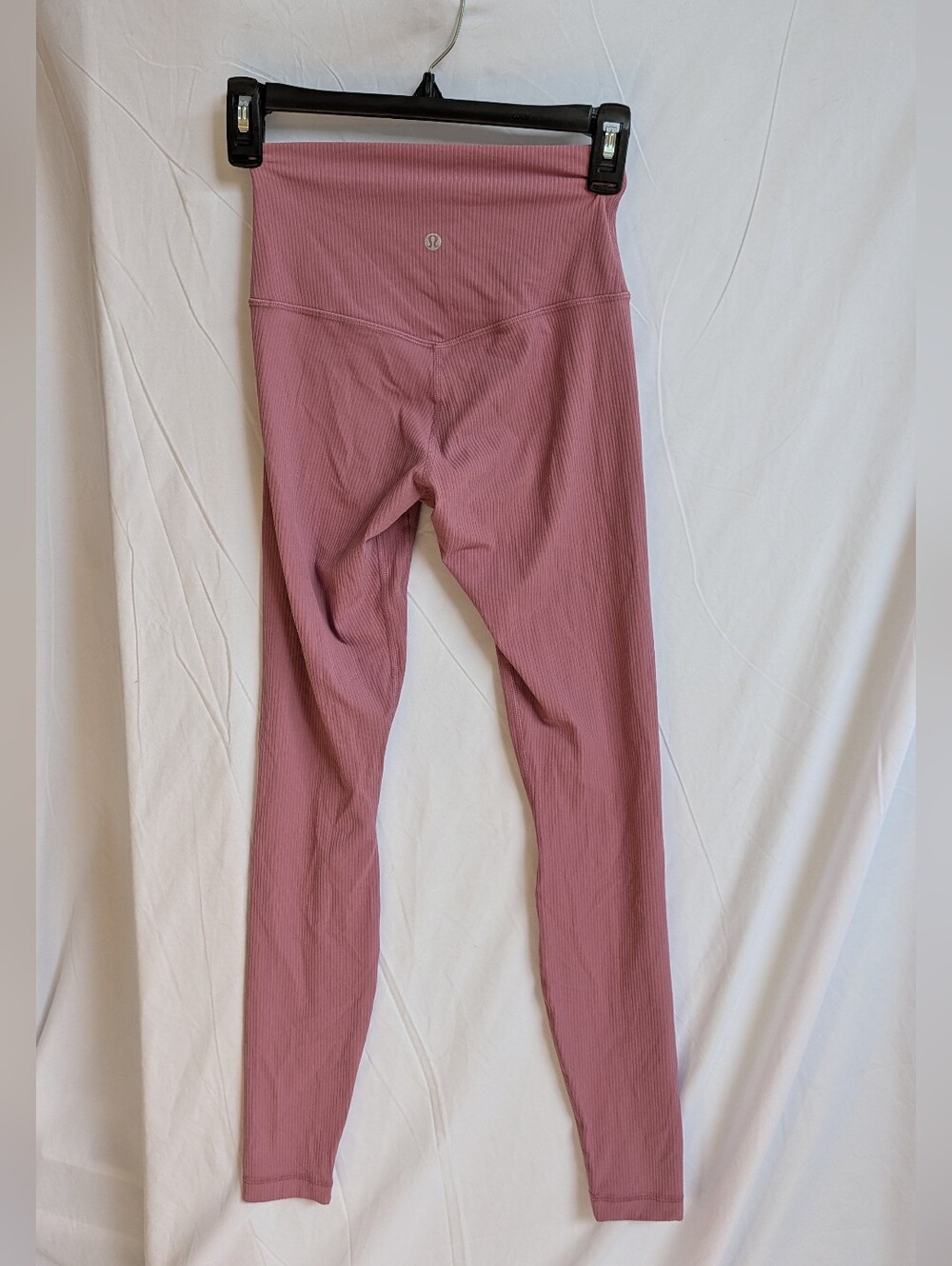 lululemon athletica Ribbed High-Rise Leggings - Dusty Rose